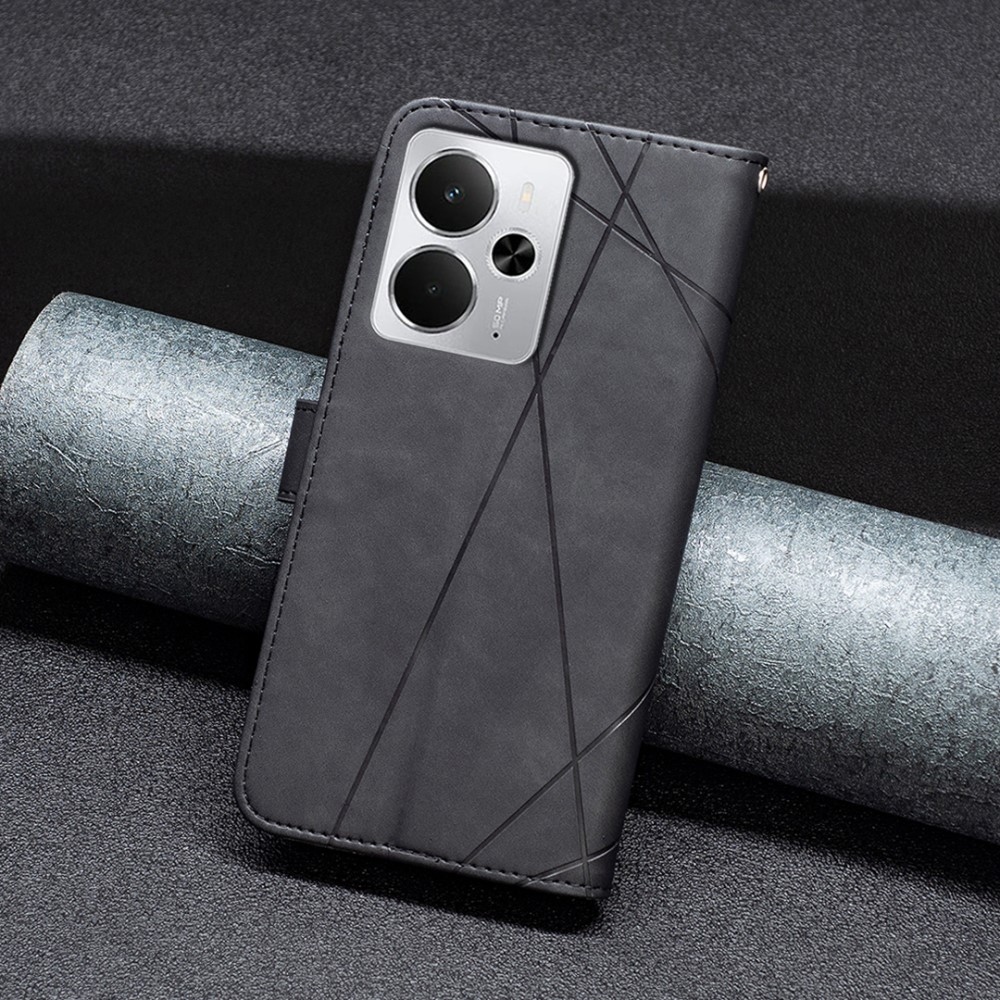 COLOR BNF knižkové puzdro na Realme 14 5G - čierne