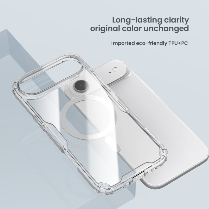 Nillkin Nature TPU PRO Magnetický kryt pre Apple iPhone Air Transparent