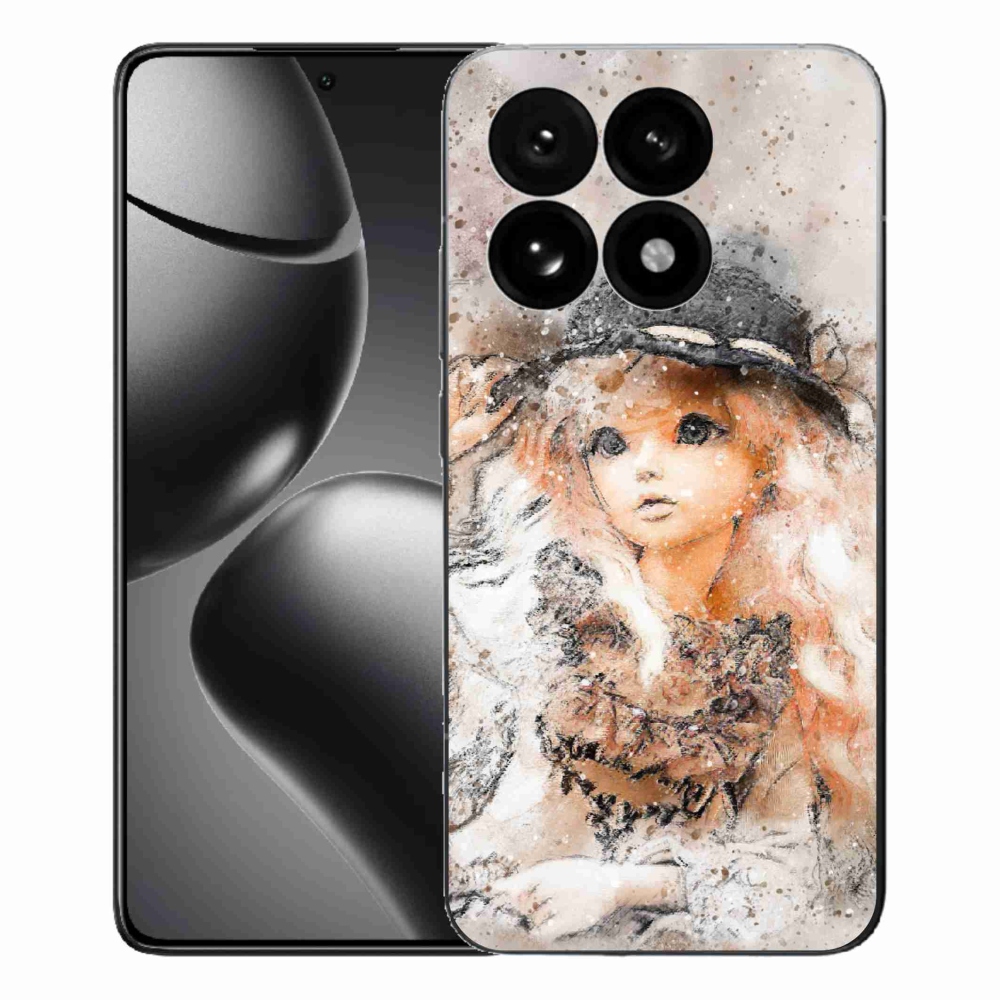 Gélový kryt mmCase na Xiaomi 15T - dievčatko s klobúkom