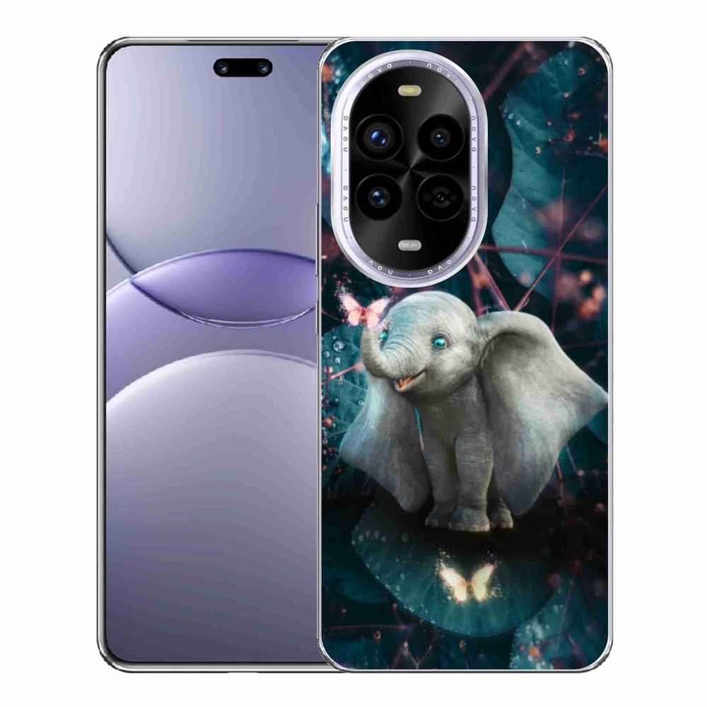 Gélový kryt mmCase na Huawei Nova 13 Pro 5G - roztomilý slon
