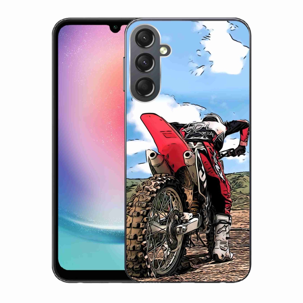 Gélový kryt mmCase na Samsung Galaxy A24 - moto
