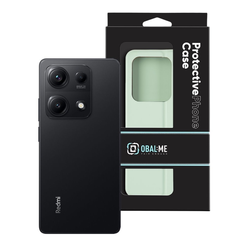 OBAL:ME SmoothTouch Puzdro pre Xiaomi Redmi Note 14S Mint Green
