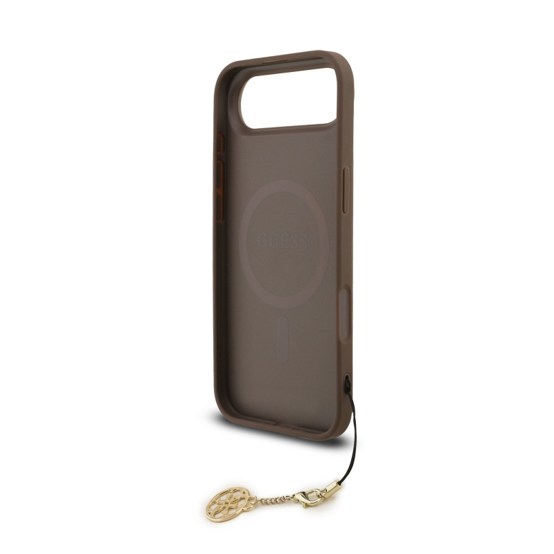 Guess 4G Charm Zadný kryt pre iPhone Air Tone on Tone Brown