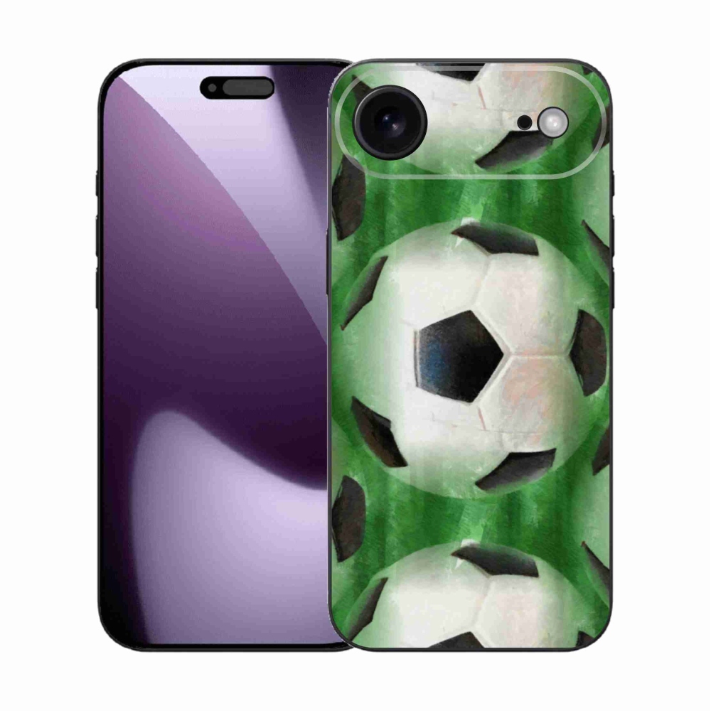 Gélový kryt mmCase na iPhone 17 Air - futbalová lopta