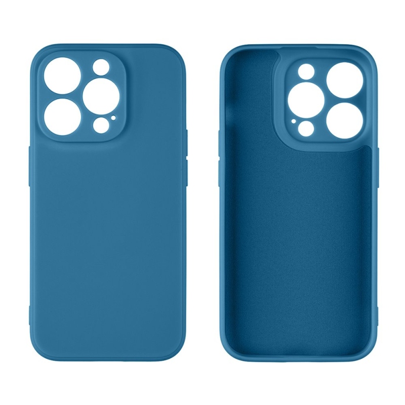 OBAL:ME Matte TPU Kryt pre Apple iPhone 15 Pro Dark Blue