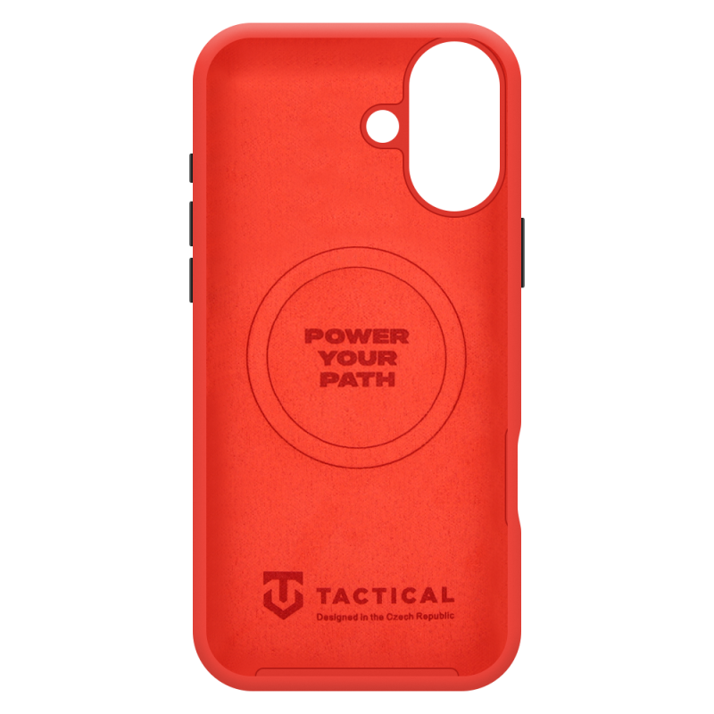 Tactical MagForce Velvet Smoothie 2.0 – puzdro pre Apple iPhone 16 v farbe Chilli