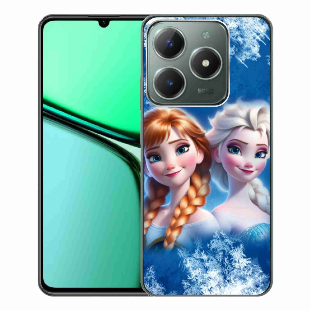 Gélový kryt mmCase na Realme C61 - ľadové kráľovstvo 2