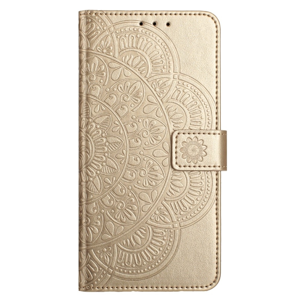 Mandala knižkové púzdro na Xiaomi 15T Pro - zlaté