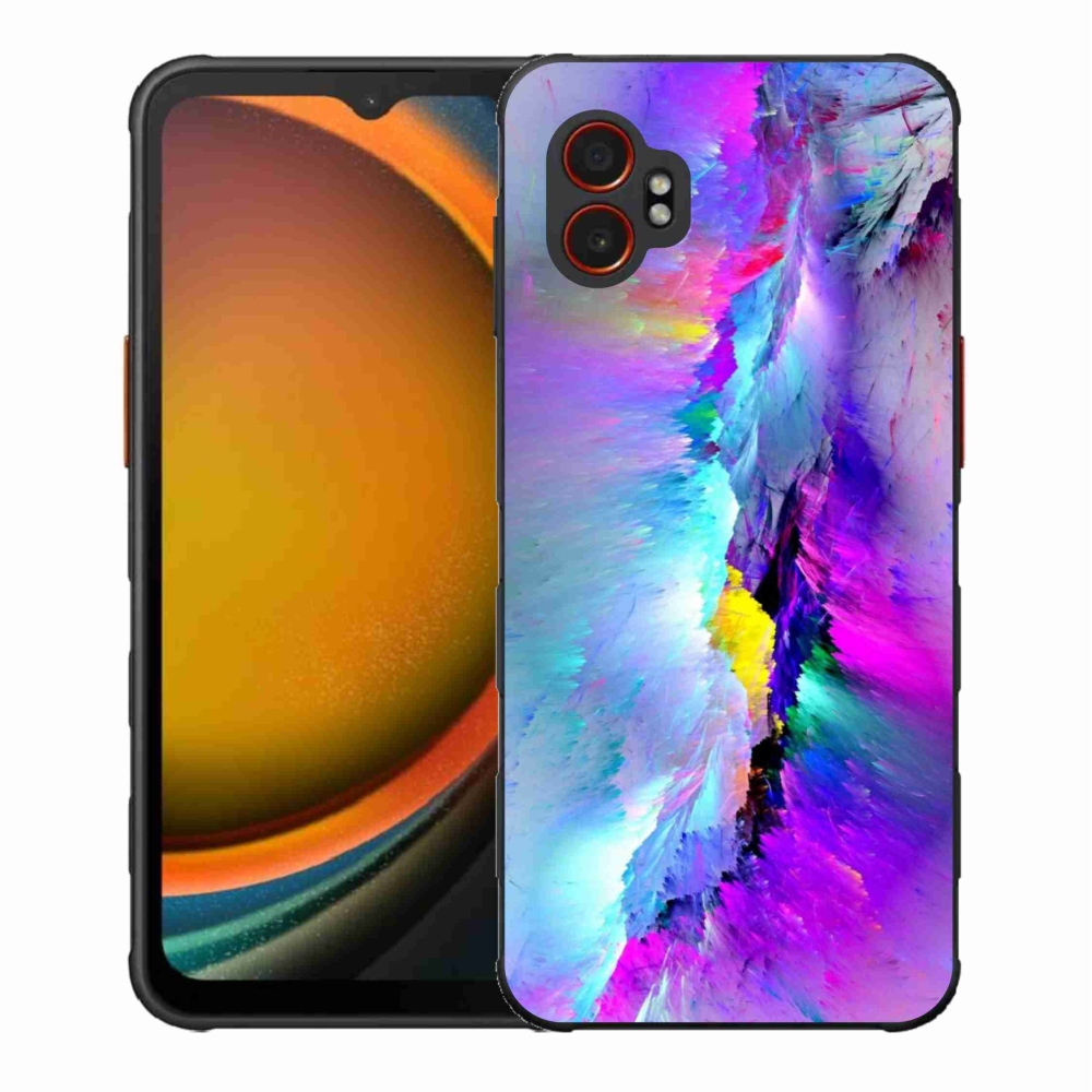 Gélový kryt mmCase na Samsung Galaxy Xcover 7 Pro - abstrakt