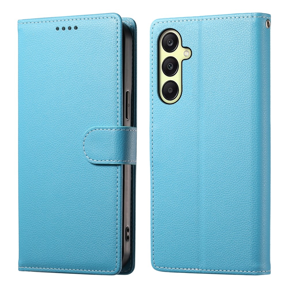 Snap knižkové puzdro na Samsung Galaxy A17 5G - svetlomodré