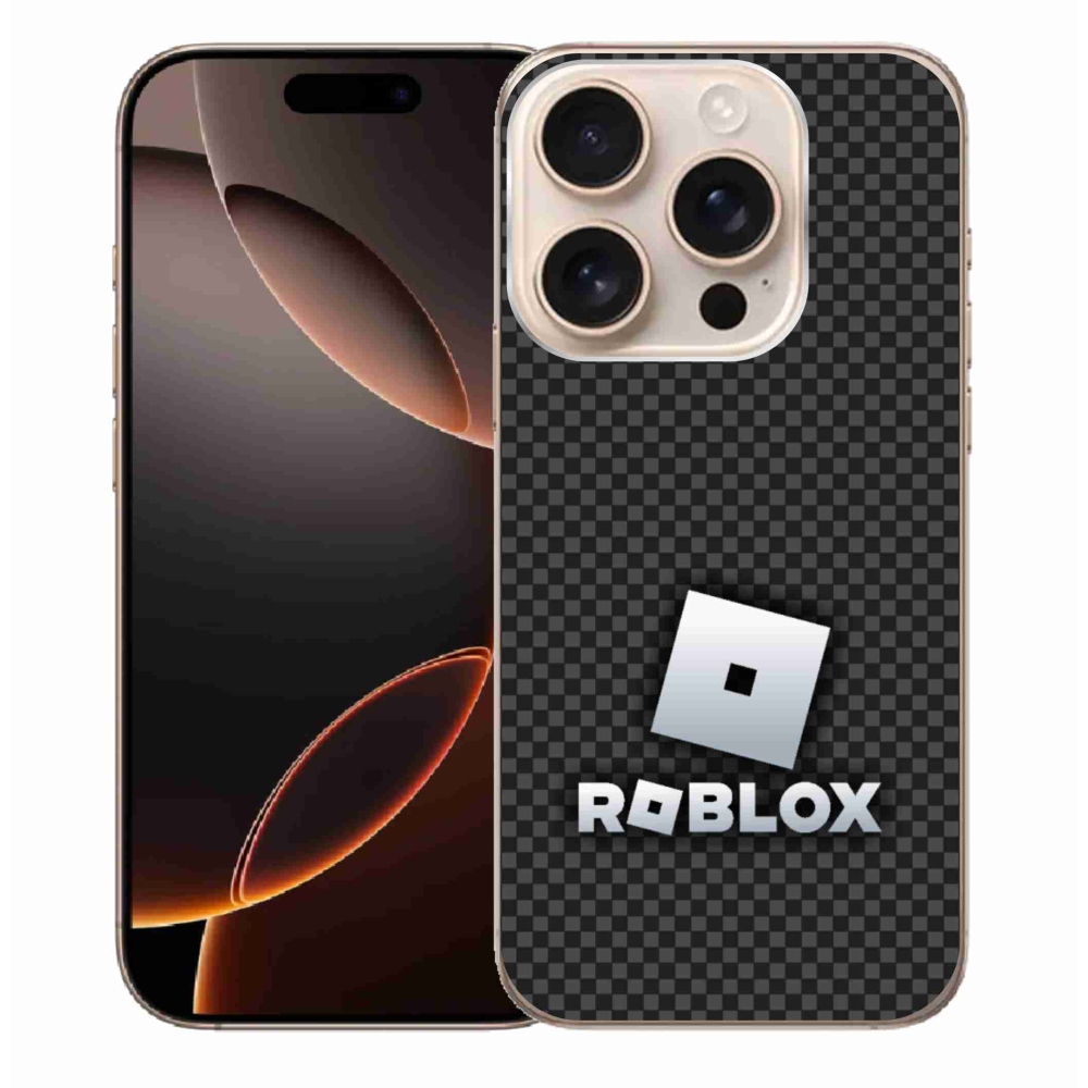 Gélový kryt mmCase na iPhone 16 Pro Max - roblox 3