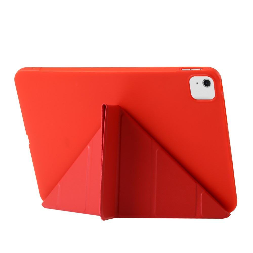 Origamis inteligentné polohovacie puzdro na tablet iPad Air 13 (2024)/(2025) - červené