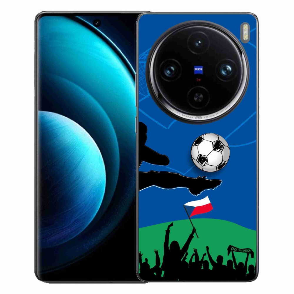 Gélový kryt mmCase na Vivo X100 Pro 5G - fanúšikovia futbalu