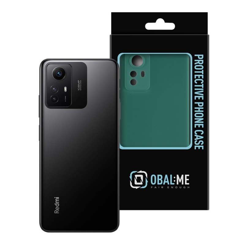 OBAL:ME Matte TPU Kryt pre Xiaomi Redmi Note 12S Dark Green