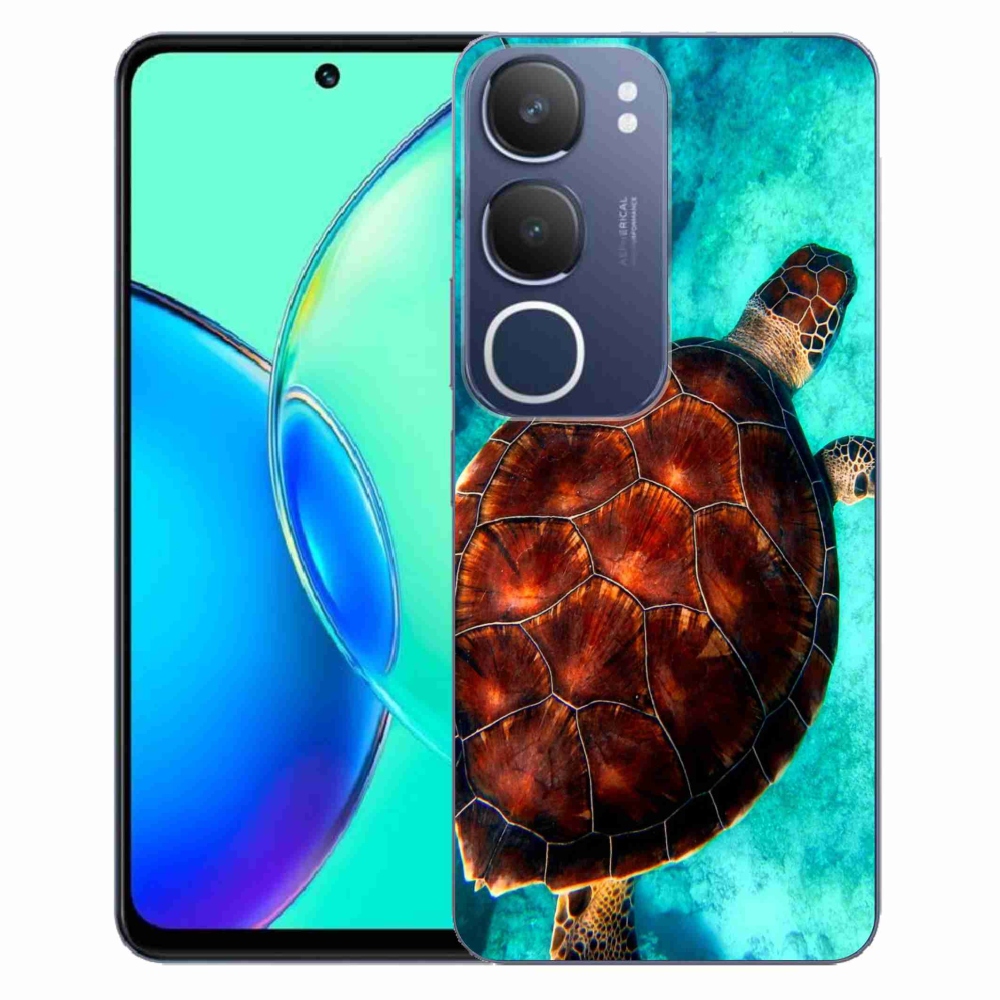Gélový kryt mmCase na Vivo Y19s - korytnačka