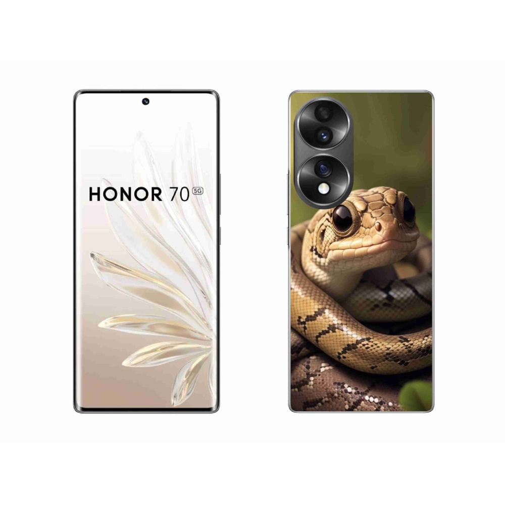 Gélový kryt mmCase na Honor 70 - had 1