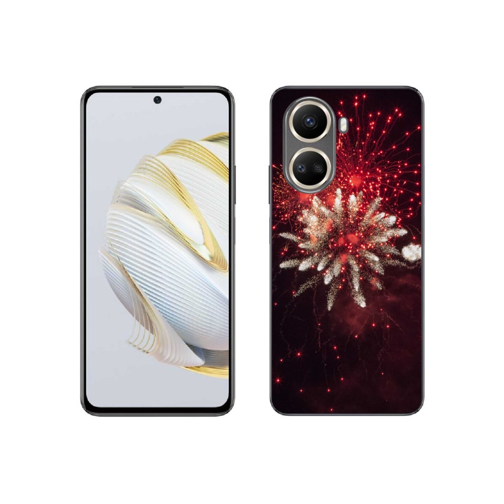 Gélový kryt mmCase na Huawei Nova 10 SE - ohňostroj