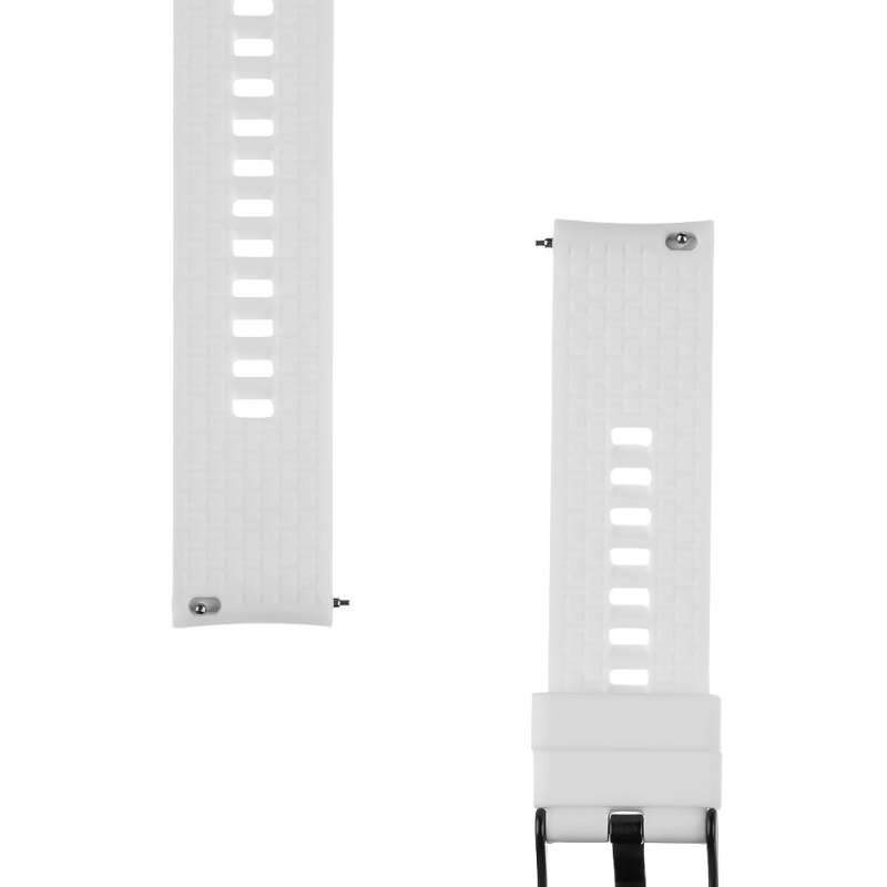 Taktický rýchloupínací silikónový remienok 20 mm biely