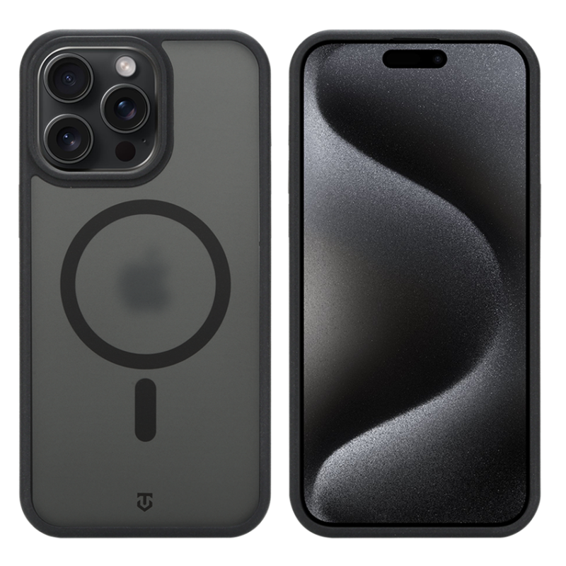 Tactical MagForce Hypersand puzdro pre Apple iPhone 15 Pro Max Asphalt