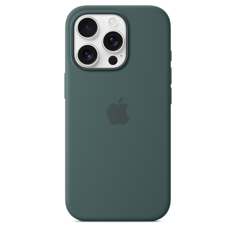 MYYR3ZM/A Apple Silikónový Kryt vr. Magsafe pre iPhone 16 Pro Lake Green