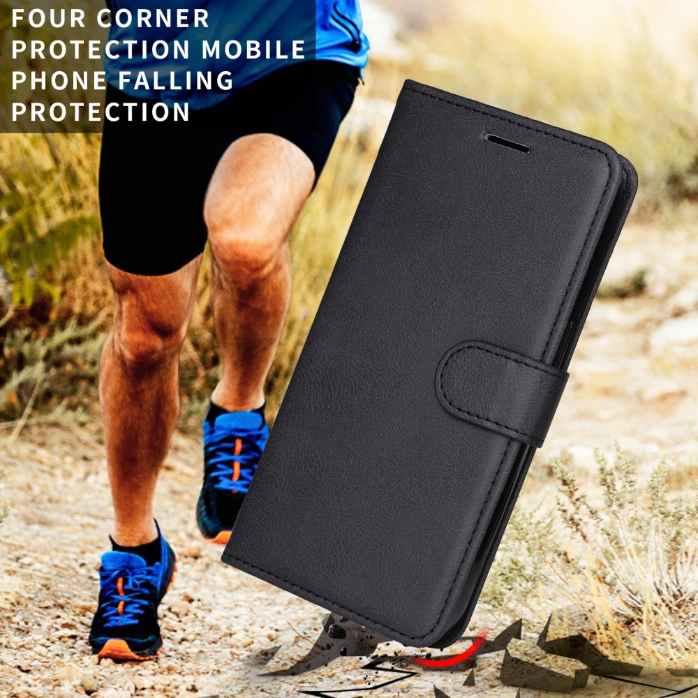 Wallet knižkové púzdro na Xiaomi Redmi A5 (173.45x79.35x8.45mm) - čierne