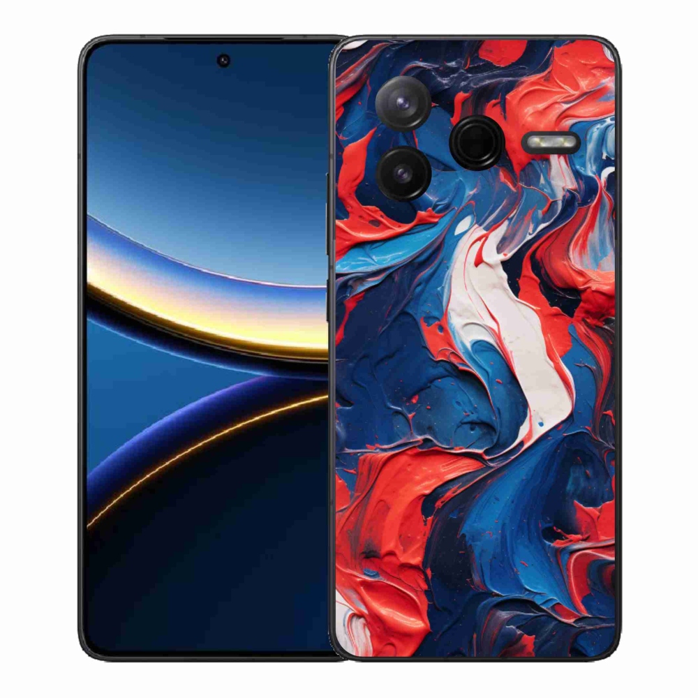 Gélový kryt mmCase na Xiaomi Poco F7 Pro - abstraktný motív 7
