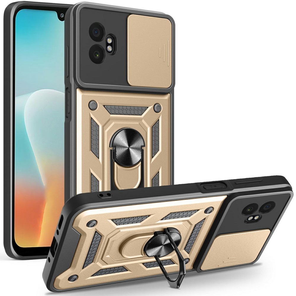 Slide odolný kryt na Samsung Galaxy Xcover 7 Pro - zlatý
