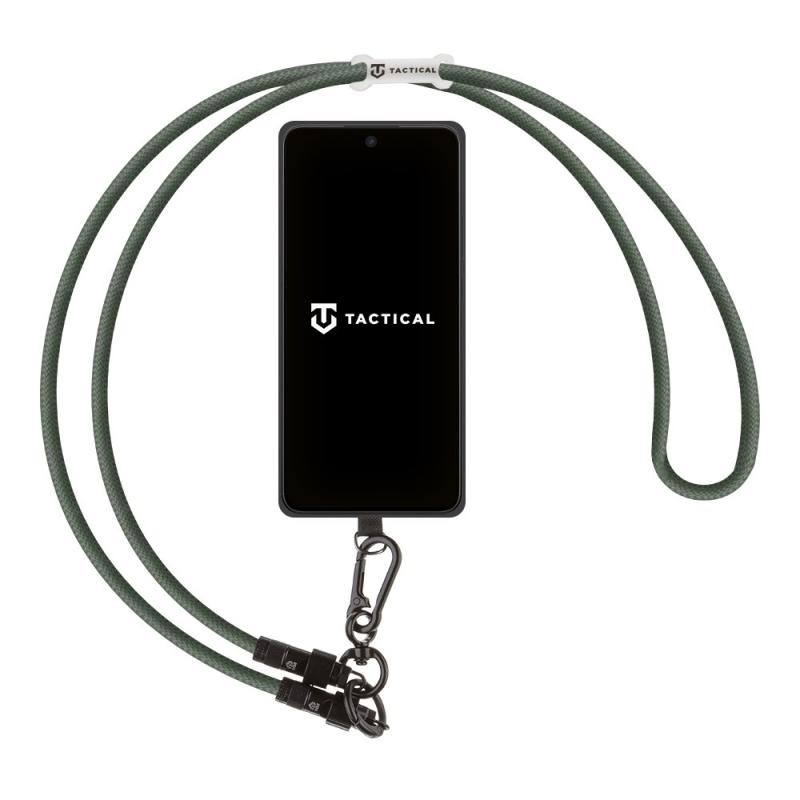 Taktický drôtový had USB-C 1,2 m zelený