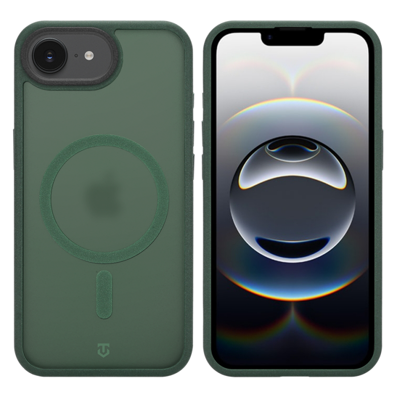 Tactical MagForce Hypersand puzdro pre Apple iPhone 16e/17e v farbe Forest Green
