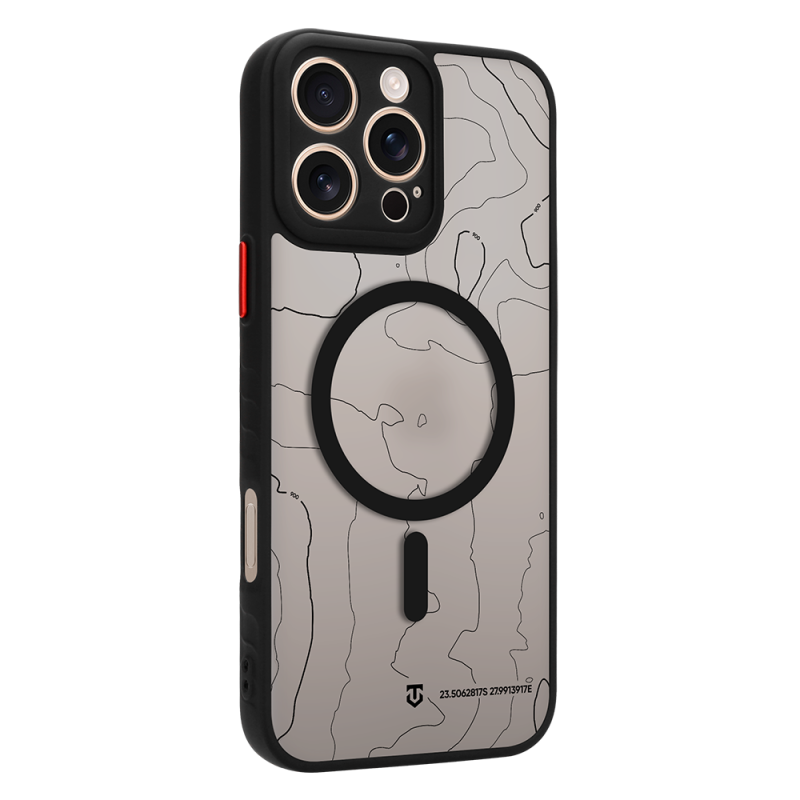 Tactical MagForce Warthog – puzdro pre Apple iPhone 16 Pro Max v čiernej farbe Asphalt