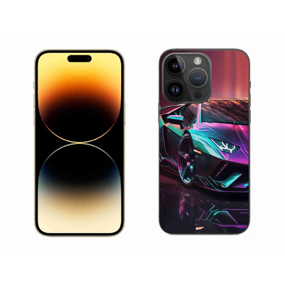 Gélový kryt mmCase na iPhone 14 Pro Max - auto 8