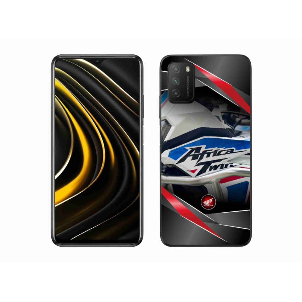 Gélový kryt mmCase na Xiaomi Poco M3 - motorka honda
