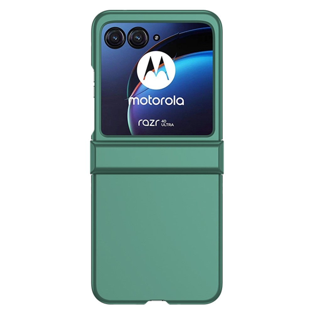Hard plastový kryt na Motorola Razr 40 Ultra 5G - tmavozelený