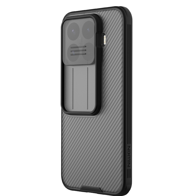 Nillkin CamShield PRO zadný kryt pre Xiaomi 17T Pro, priehľadný, čierny