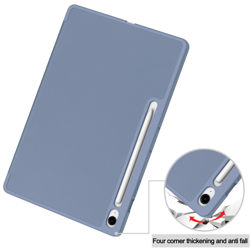 Cases chytré zatváracie púzdro na Samsung Galaxy Tab S10 FE+ - fialové