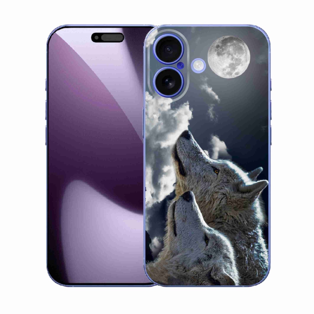Gélový kryt mmCase na iPhone 17 - vlci