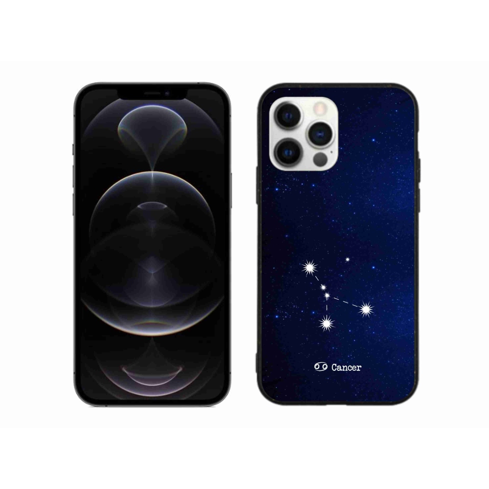 Gélový kryt mmCase na iPhone 12 Pro Max - súhvezdie Raka