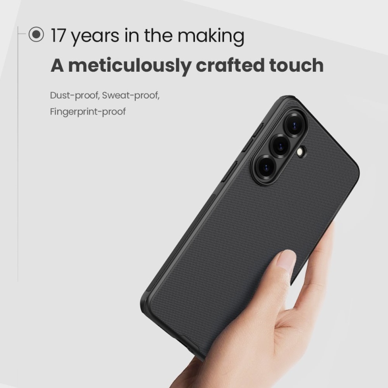 Nillkin Super Frosted PRO Magnetický zadný kryt pre Samsung Galaxy S26+ Black