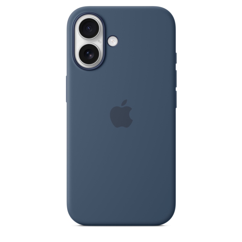 MYY23ZM/A Apple Silikónový Kryt vr. Magsafe pre iPhone 16 Denim