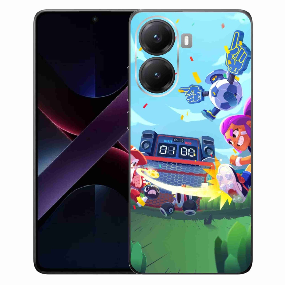 Gélový kryt mmCase na Xiaomi Poco X7 Pro 5G - brawl stars 1