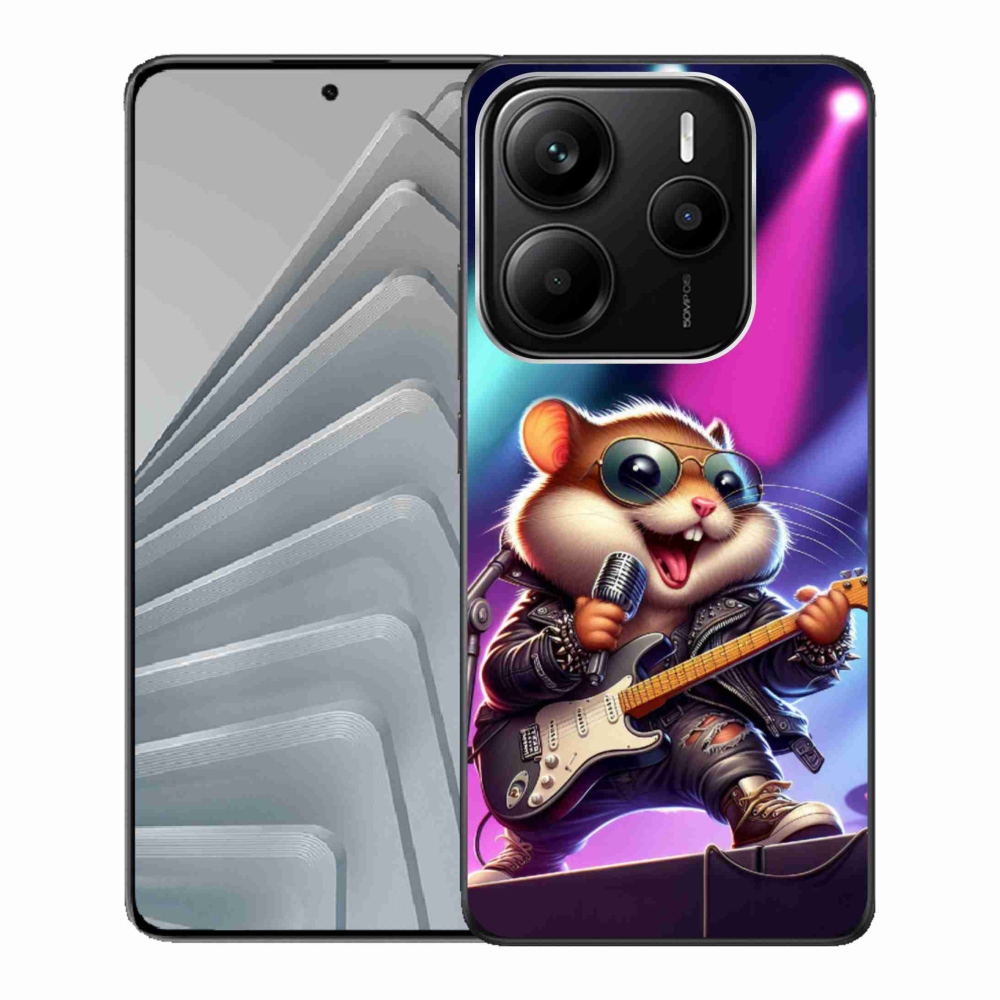 Gélový kryt mmCase na Xiaomi Redmi Note 14 5G - křeček rocker