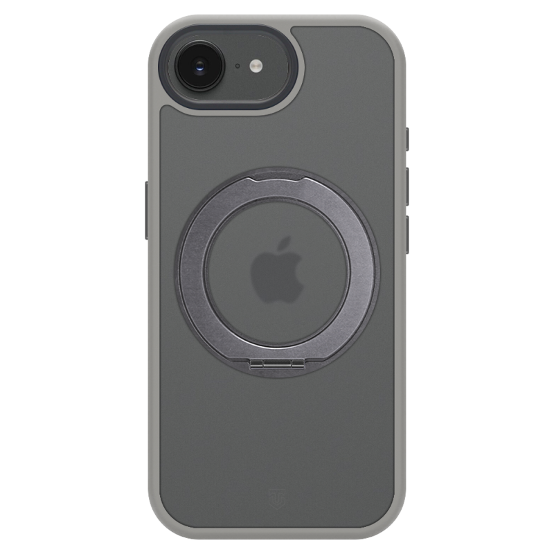 Tactical MagForce Hyperstand – puzdro pre Apple iPhone 16e/17e, svetlošedé