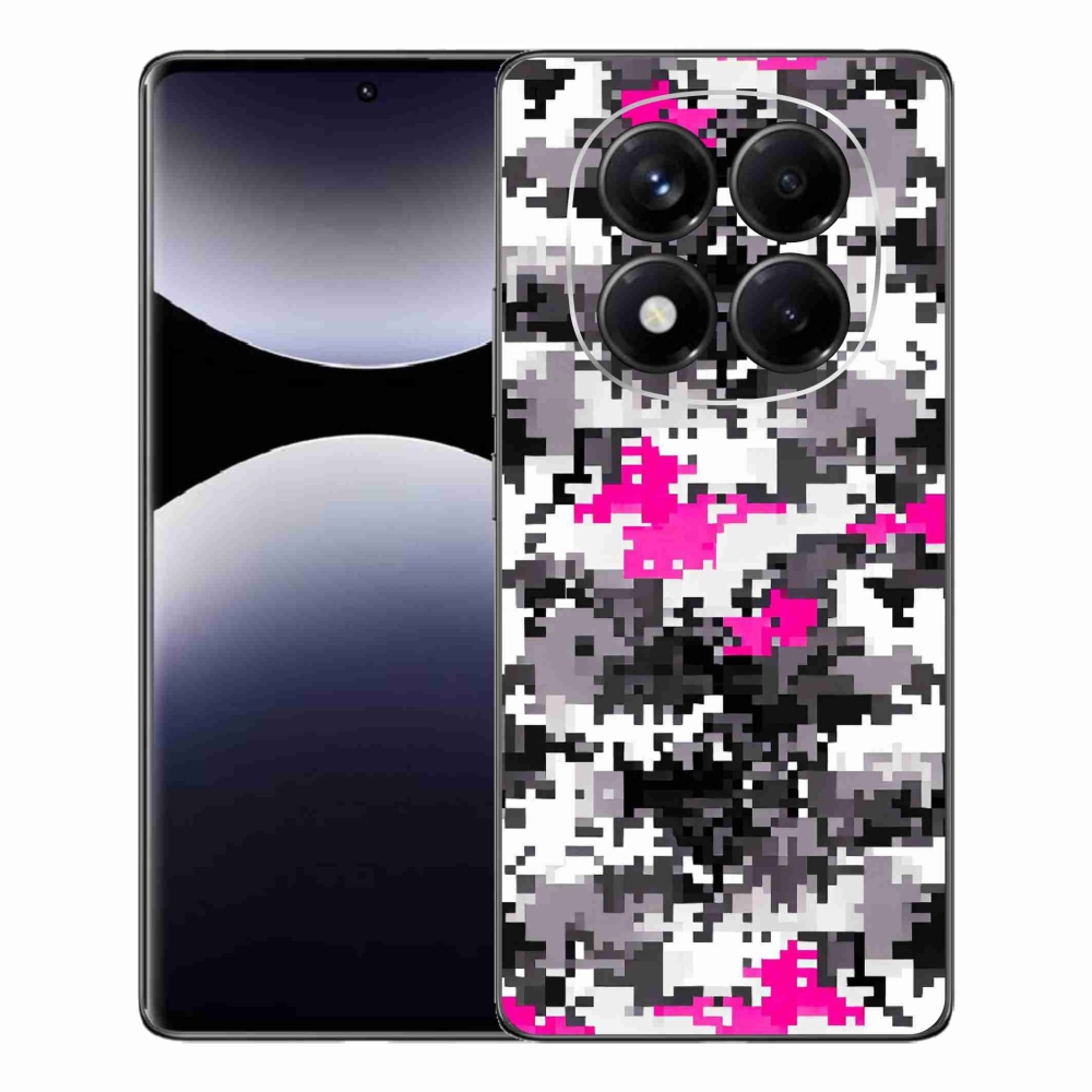 Gélový kryt mmCase na Xiaomi Redmi Note 14 Pro - maskáčový vzor 4