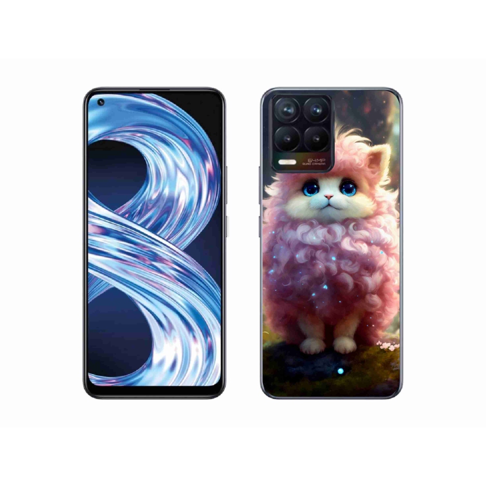 Gélový kryt mmCase na Realme 8 Pro - roztomilé mačiatko 4