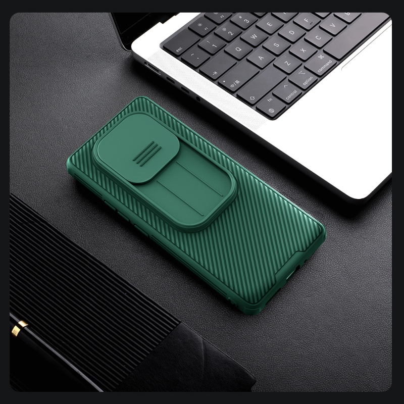 Nillkin CamShield PRO Zadný Kryt pre Xiaomi Redmi Note 14 Pro 5G/Poco X7 5G Dark Green