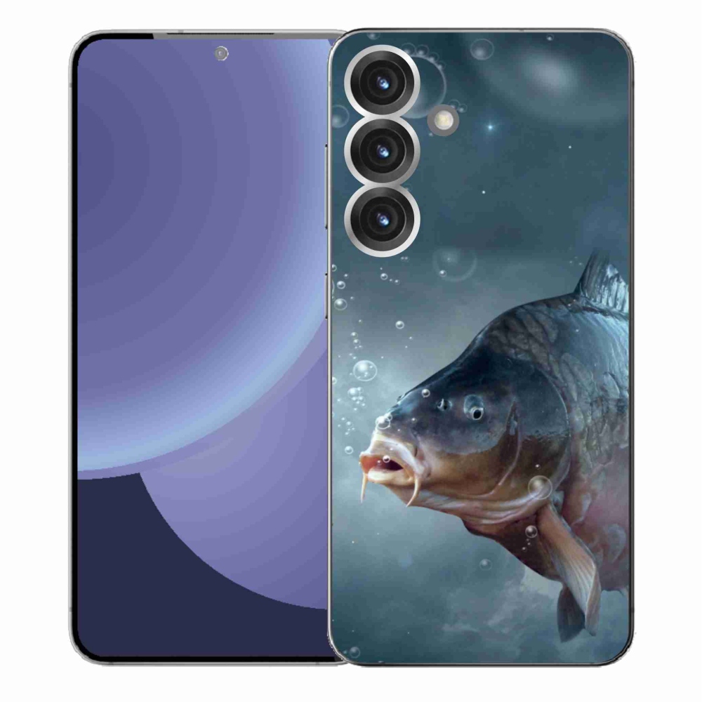 Gélový kryt mmCase na Samsung Galaxy S25+ - kapor a bublinky