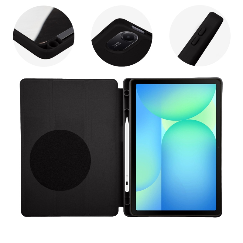 OBAL:ME SolidTab Puzdro pre Samsung Galaxy Tab S10 Lite/S9/S9 FE/S10 FE Čierne