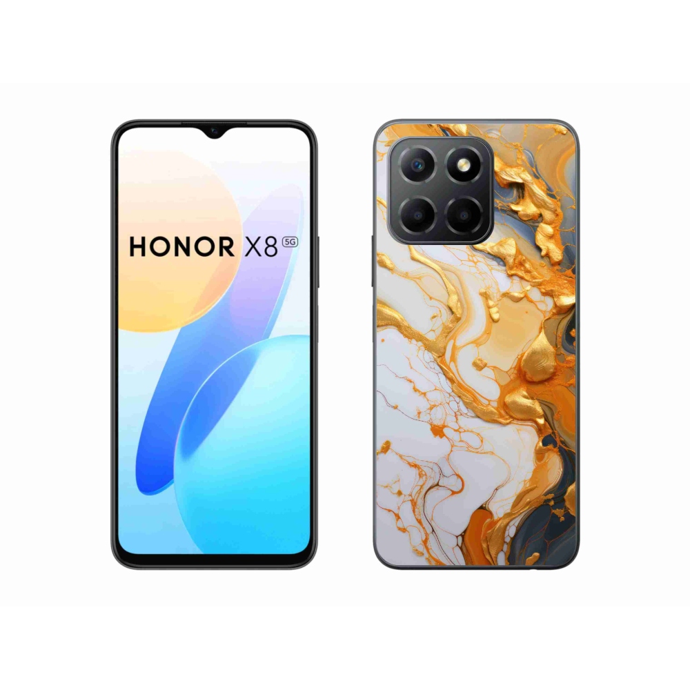 Gélový kryt mmCase na Honor X8 5G - abstraktný motív 6