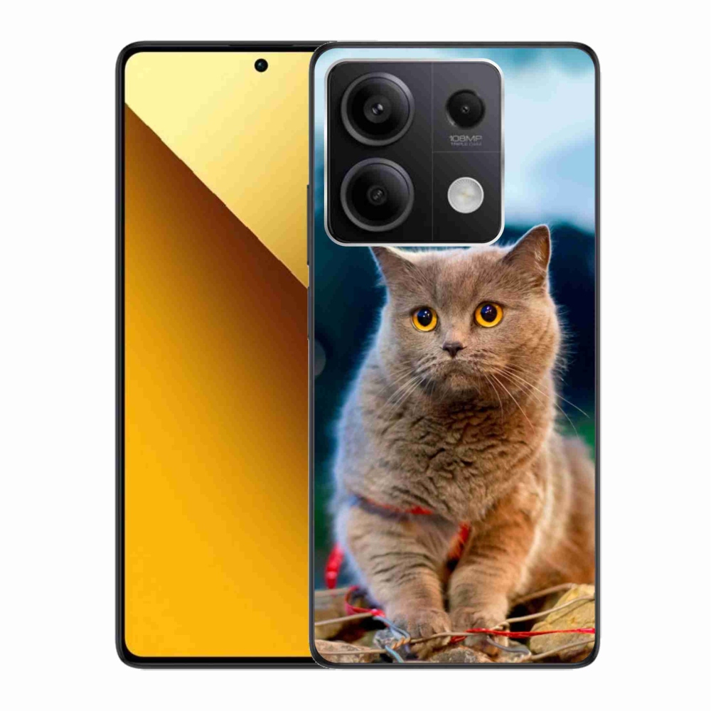 Gélový kryt mmCase na Xiaomi Redmi Note 13 5G - britská modrá 2