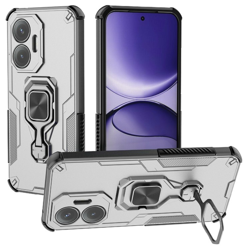 Palice odolný kryt na Xiaomi Poco F7 5G -sivý